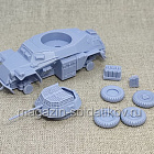 Немецкий лёгкий бронеавтомобиль Sd.Kfz. 222 1/56 3Д Корнукопия (552-027) (552-027)