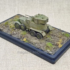 Масштабная модель в сборе и окраске Модель в боксе БА-6 1/72 (Q208-145) (Q208-145)