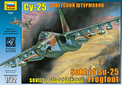 Сборная модель из пластика Самолет «Су-25» (1/72) Звезда - фото