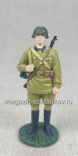 №178 Рядовой войск связи в летней походной форме, 1941-1943 гг.