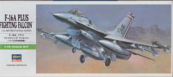 00231 Самолет F-16A PLUS F.F. 1/72 Hasegawa (Q445-141) (Q445-141)