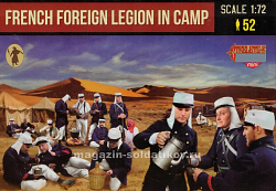 Солдатики из пластика French Foreign Legion in Camp (1/72) Strelets (М146) (М146)
