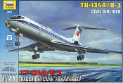 7007П Авиалайнер "Ту-134 А/Б-3" (1/144) Звезда