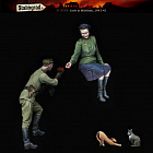 Сборная миниатюра из смолы Love in Wartime, 1/35, Stalingrad