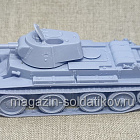 Легкий танк БТ-7 3D 1/56 3Д Корнукопия (552-021) (552-021)