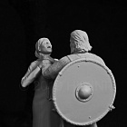 Сборная миниатюра из смолы Виньетка «Северные хроники», X век, 75 мм, HIMINI