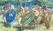 Солдатики из пластика ИТ Набор солдатиков «Галльские воины I в. до н.э.» (1/72) Italeri - фото