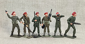 Англ. коммандос WWII (6 шт.) Cherilea 1/32 - фото