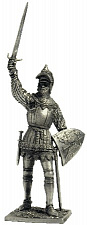 Миниатюра из металла 141. Французский рыцарь, XIV в. EK Castings - фото