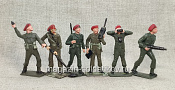 Англ. коммандос WWII (6 шт.) Cherilea 1/32 - фото