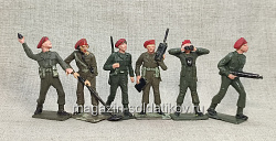 Англ. коммандос WWII (6 шт.) Cherilea 1/32 (489-084) (489-084)