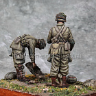 Сборная фигура из смолы SM 3635 Парашютисты США. День Д.1944 год, 1:35, SOGA miniatures (SM-3635) (SM-3635)