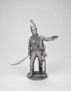 Миниатюра из олова Офицер 95-го стрелкового полка. Великобритания 1810-15 гг. 54 мм EK Castings
