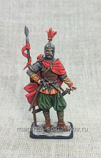 Миниатюра из олова Знатный Русский воин X-XI вв., 54 мм, Студия Большой полк - фото