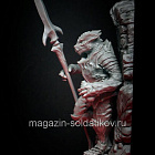 Сборная миниатюра из смолы Драконорожденный, 75 мм, TRILOKA MINIATURES (TLK-75-034) (TLK-75-034)