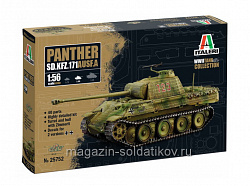 Сборная модель из пластика ИТ SD. KFZ. 171 PANTHER AUSF. A(1/56) Italeri (25752) (25752)