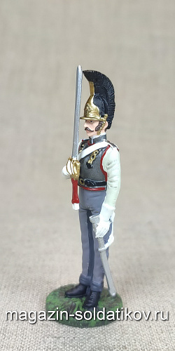 №95 - Рядовой Орденского кирасирского полка в походной форме, 1812–1814 гг.