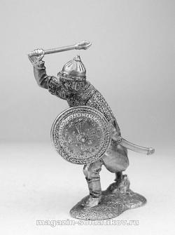 Миниатюра из олова 5109 СП Знатный воин поместного войска, XVI-XVII вв., 54 мм, Солдатики Публия