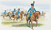 Солдатики из пластика ИТ Набор солдатиков «Французские гусары (Наполеоновские войны)» (1/72) Italeri - фото