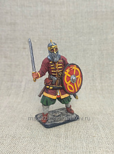 Миниатюра из олова Варяжский воин, 54 мм, Студия Большой полк - фото