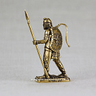 Миниатюра из бронзы Офицер с хлыстом Некдел, 479 год до н.э. 40 мм, Седьмая миниатюра (479BC 201) (479BC 201)