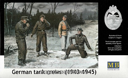 Сборные фигуры из пластика MB 3507 Немецкая танковая команда (1943-1945) набор №1 (1/35) Master Box