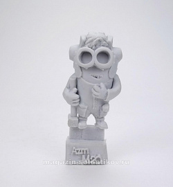 Сборная фигура из смолы Миньон-танкист №3, 40 мм, ArmyZone Miniatures (AZM-M20) (AZM-M20)