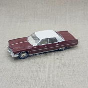 Коллекционная модель автомобиля Greenlight CADILLAC Sedan deVille 1973 (из к/ф «Рокки») - фото