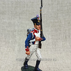 Миниатюра из олова Фузелер французской пехоты 1813-15 гг., 54 мм (ИЛ1979.12.03.54) (ИЛ1979.12.03.54)