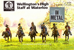 Фигурка из металла АР 101 Штаб Веллингтона, Ватерлоо (1:72), Waterloo
