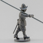 Сборная миниатюра из смолы Пикинёр,идущий 28 мм, Аванпост