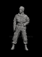 Сборные фигуры из смолы Сербский певец Родолюб Roki Вулович 1/35, Sarmat Resin - фото