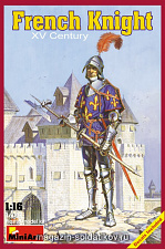 Сборная модель из пластика Французский рыцарь, ХV в. MiniArt (1/16) - фото