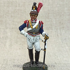 Миниатюра из олова Французский кирасир 1808-15 гг., 54 мм, Студия Большой полк (ИЛ1765.12.03.54) (ИЛ1765.12.03.54)