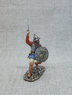 Испанский офицер-рондашьер XVI века. 54 мм, Студия Большой полк