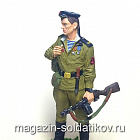 Советский морской пехотинец 1943-45 гг. 54мм (QF0136) (QF0136)