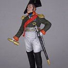 Миниатюра в росписи Генерал Д.С.Дохтуров. Россия, 1812 г., 1:32, Сибирский партизан (СП080) (СП080)
