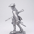 Миниатюра из олова Шведский мушкетер в походе (оружие под правой рукой). 54 мм, Магазин Солдатики