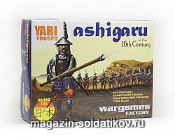 Сборная миниатюра из пластика Асигару-копейщики, 28 mm, Wargames Factory (WGF-RS002) (WGF-RS002)