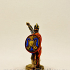 Миниатюра из олова Легковооруженный княжеский дружинник XII-XIII вв., 54 мм, Большой полк