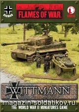 Tank Aces - Tiger 1E Wittmann, (15мм) Flames of War. Wargames (игровая миниатюра) - фото