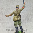 Комбат, капитан пехоты Красной Армии, 1941-43гг. СССР, 54мм, Красный фронт, 54 мм (КФ-017) (КФ-017)