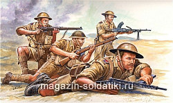 Солдатики из пластика ИТ Набор солдатиков «Британская 8-ая армия (1942)» (1/72) Italeri