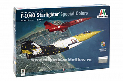 Сборная модель из пластика ИТ Самолет F-104 G STARFIGHTER "Special Colors (1/48) Italeri