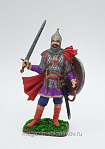 Русский воин, XIV в, 54 мм - фото