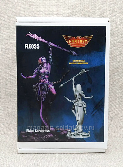 Сборная миниатюра из смолы Elvian Sorceress, First Legion (FL6035) (FL6035)