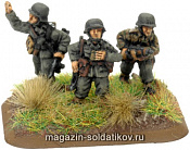 Сборная миниатюра из металла Company HQ (late), (15мм) Flames of War - фото