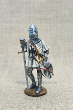 Миниатюра из олова Бертран дю Геклен, 54 мм, Большой полк - фото