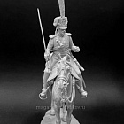 Сборная миниатюра из смолы Обер-офицер конных полков Полтавского ополчения, 1812-14, 54 мм, Chronos miniatures