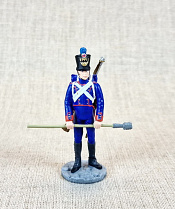 №82 - Французский канонир армейской пешей артиллерии, 1813 г. - фото